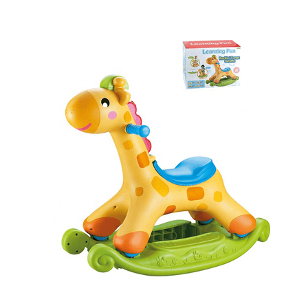 2-in-1 Kids Giraffe Ride