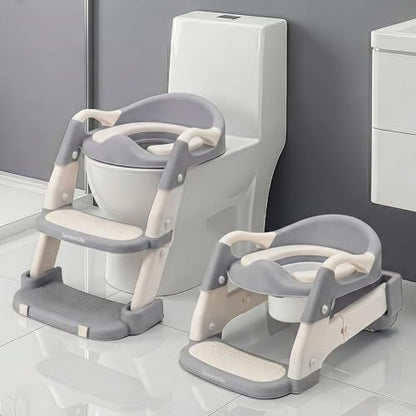 Two children's toilet training seats with steps in UAE