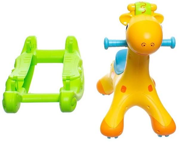 2-in-1 Kids Giraffe Ride
