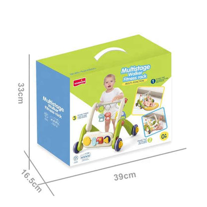 Multifunctional Baby Walker with Music & Lights