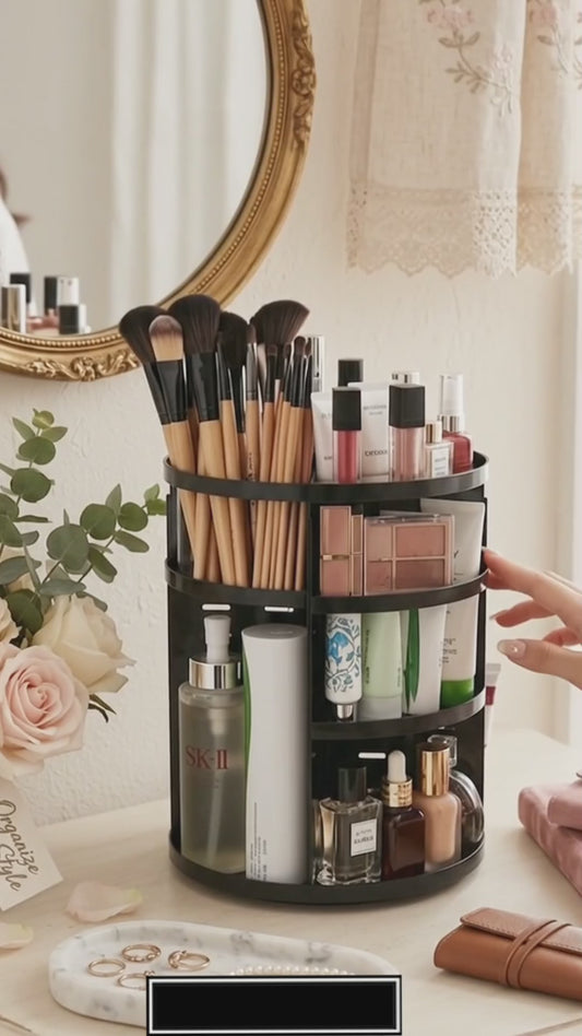 Trending 360 Makeup Organizer Box - Premium Quality